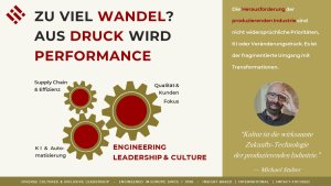 Infografik wie aus Veränderungsdruck Performance wird